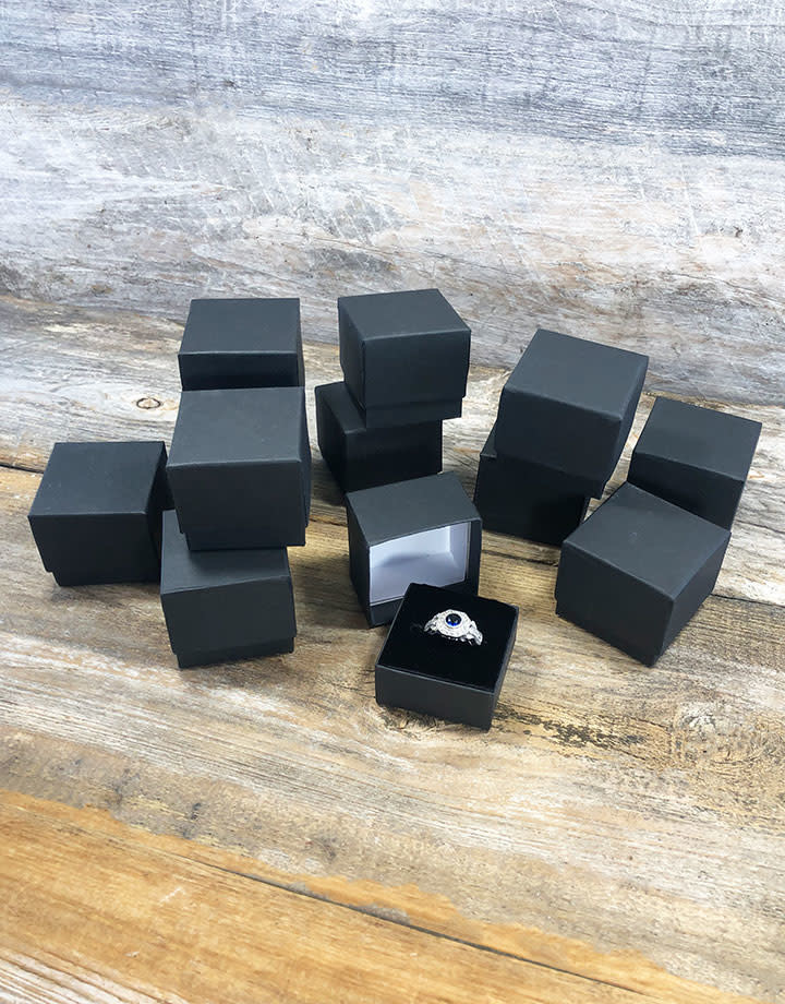 DBX6300 = Matte Black Ring Box (Dozen)