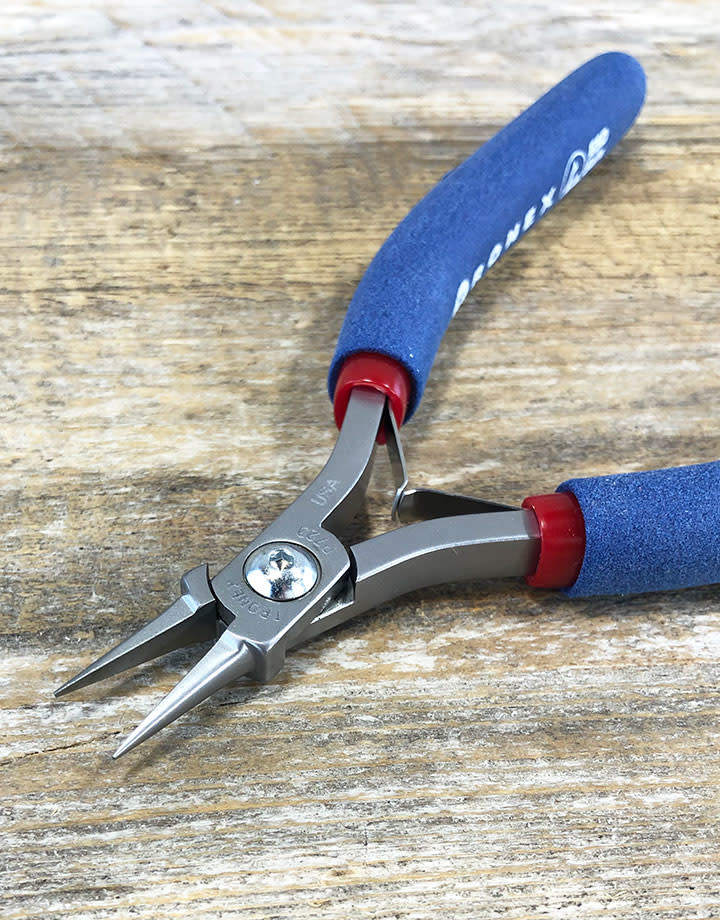 Tronex PL30723 = Tronex 723 Short Tip Needle Nose  Pliers - Long Ergo Handle