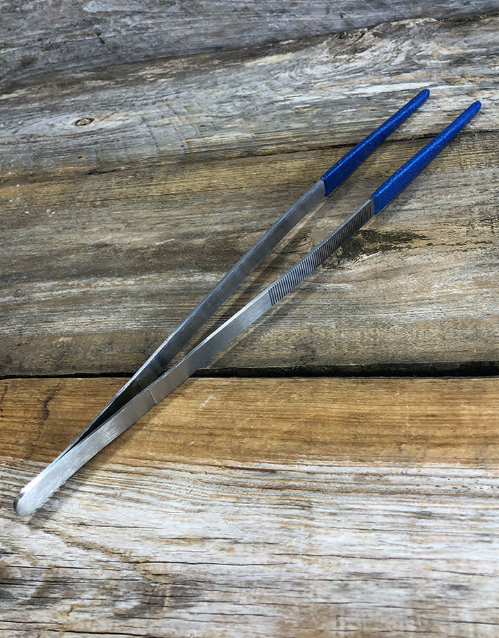 TW958 = Steam Tweezer 12'' with Rubber Tips