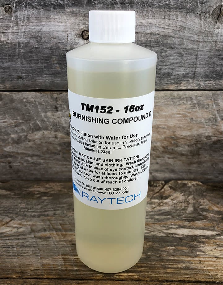 Raytech TM152 = Compound D Burnishing Solution (1 pint)