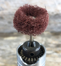 BF7921 = Mounted Satin Finish Buff - Medium (Pkg/3)