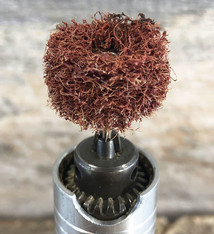 BF7922 = Mounted Satin Finish Buff - Coarse (Pkg/3)