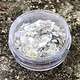 CE741 = Ice Resin Shattered Mica - Silver Color