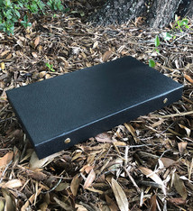 DTR1201 = Jewelry Tray with Double Snap Lid 1-1/2'' Deep