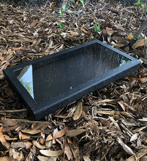 DTR1350 =  Jewelry Tray with a Magnetic See Through Lid 1'' Deep