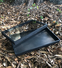 DTR1450 = Jewelry Tray with a Lift Off See Through Lid 1'' Deep