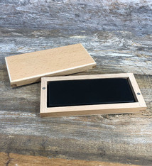 ST720 = Natural Testing Stone 5" x 2" in Wood Box