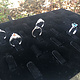 DRG1095 = Black Velvet Ring Pad with 51 Clips