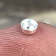 514S-3.0 = Sterling Silver 3mm Round Bezel Cup (Pkg/5)