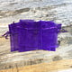 DBX1293PU = Organza Drawstring Pouch Purple 3"x4" (Dozen)