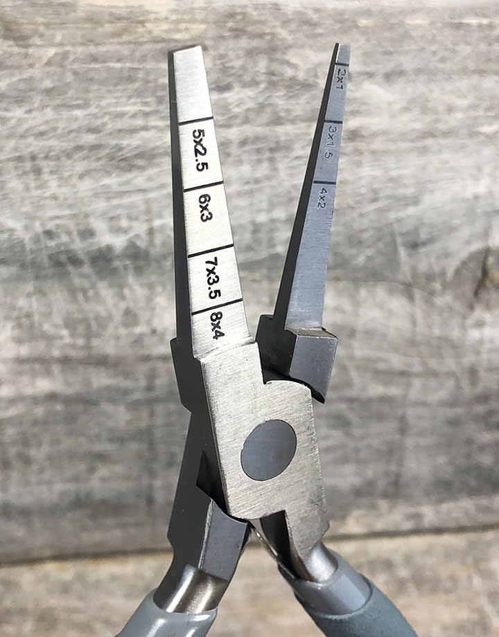 Bending Pliers with Textured Grip: Wire Jewelry