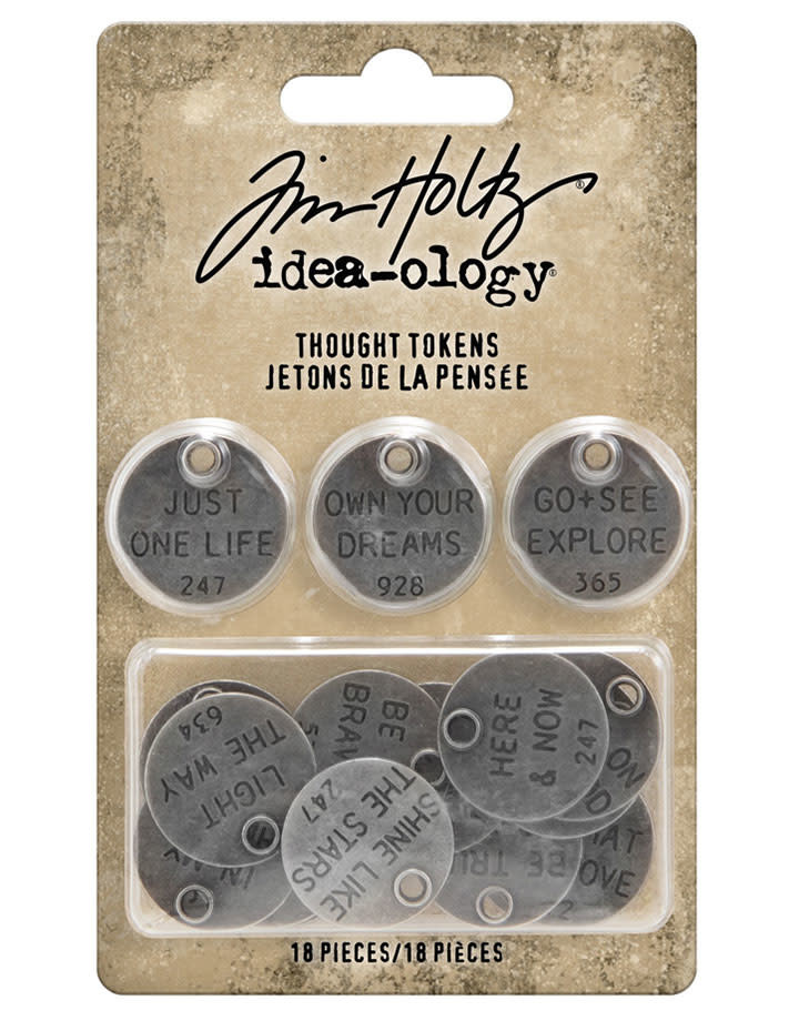 Tim Holtz Idea-ology EB2057 = Thought Tokens by Tim Holtz