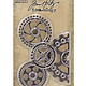 Tim Holtz Idea-ology EB2058 = Industrial Gears by Tim Holtz