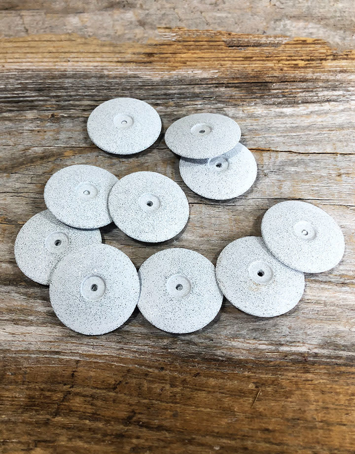 ST1331 = Sil-Car Coarse Knife Edge Polishing Wheel (pkg/10)