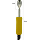 CA1399-10 = ULTRAWAXER 2 TIP - DENTURE SPOON YELLOW