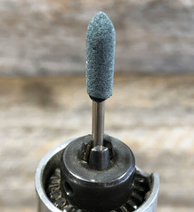 ST1474 = Green Mounted Grinding Stone Bullet (pkg/3)