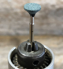 ST1481 = Green Mounted Grinding Stone Small Inverted Cone (pkg/3)