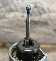 BR1602 = Blu Diamond Bur Ball (2.6 x 3.1mm)