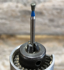 BR1609 = Blu Diamond Bur Inverted Cone (3.4 x 2.2mm)