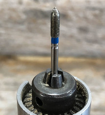 BR1611 = Blu Diamond Bur Bullet (9.2 x 2.7mm)