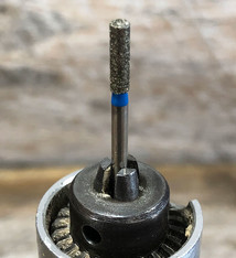 BR1613 = Blu Diamond Bur Cylinder (9.5 x 2.7mm)