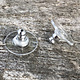 909CW-82 = Comfort Clutch Earring Backs White Base Metal (Pkg of 100)