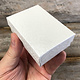 DBX2832W = BOXES - COTTON FILLED WHITE  3-1/4'' x 2-1/4'' x 1''  CASE 100