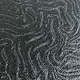 DBX2833B = BOXES - COTTON FILLED BLACK SWIRL  3-1/2'' x 3-1/2'' x 1''  CASE 100