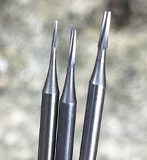 Panther Burs Cone Square Plain Bur (Pkg of 6) - Choose Size