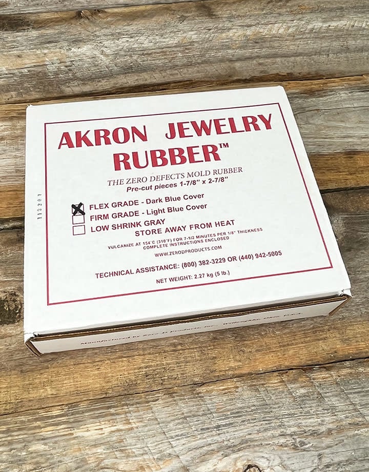 CA582 = Flex Pre-Cut Jewelry Rubber (5lb box)