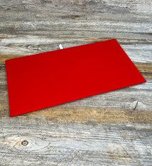 DIS1910R = ECONOMY  VELVET TRAY INSERT PAD Red