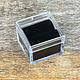 DST5006 = Acrylic Square Gem Box with Black Foam Insert 1'' (Pkg of 50)
