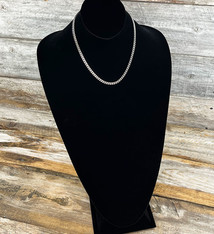 DCH1808 = Black Super Tall Necklace Bust 11'' wide x 22'' high