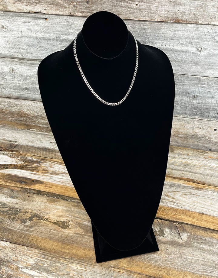 DCH1808 = Black Super Tall Necklace Bust 11'' wide x 22'' high