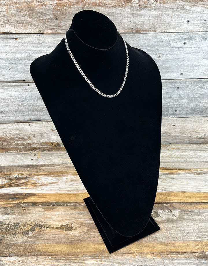 DCH1808 = Black Super Tall Necklace Bust 11'' wide x 22'' high