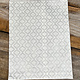 DBG1135 = Paper Gift Bag Silver Trellis Pattern 8-1/2'' x 11'' (Bundle of 100)