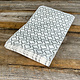 DBG1134 = Paper Gift Bag Silver Trellis Pattern 6'' x 9'' (Bundle of 100)