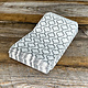 DBG1131 = Paper Gift Bag Silver Trellis Pattern 4'' x 6'' (Bundle of 100)