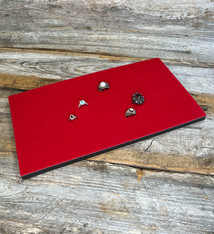 DRG1000R = Foam Ring Tray Insert 72 Space - Red