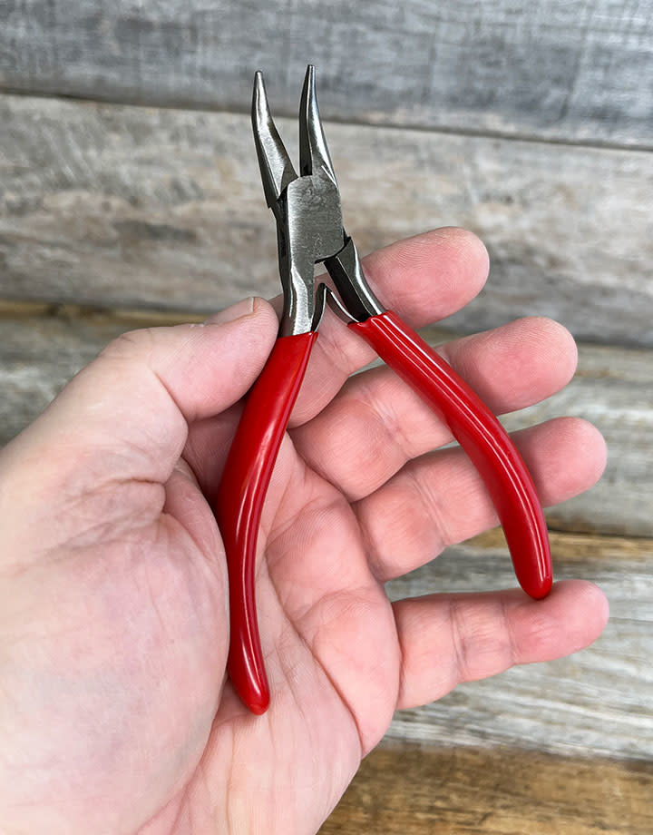 Eurotool PL1650 = Bent Nose Pliers 5" German