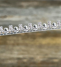 SGW09 = Sterling Gallery Wire "Swag" (Per Inch)