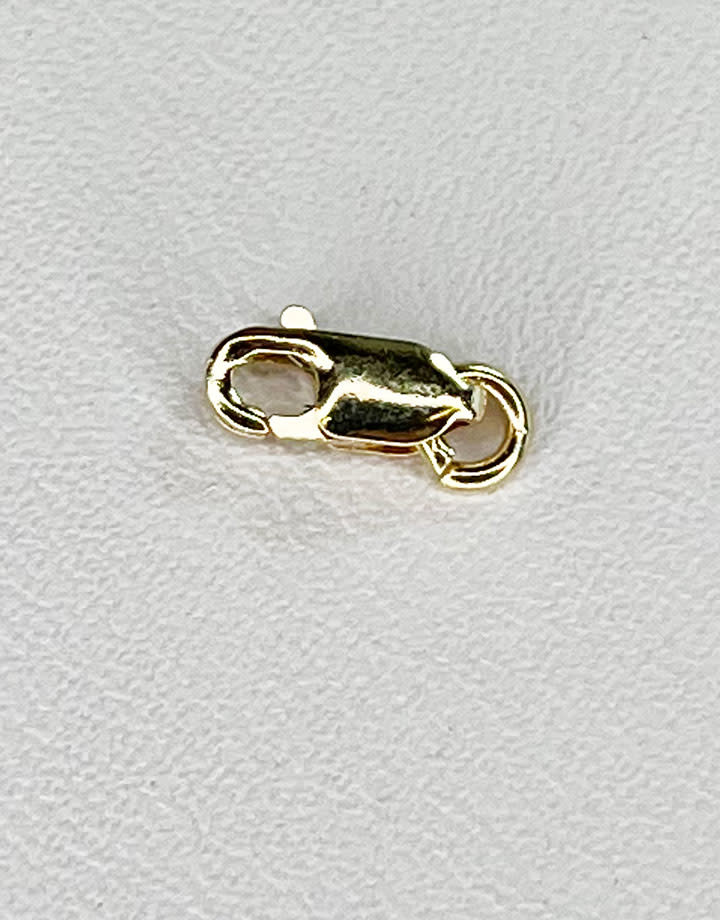 912-21 = Lobster Clasp 2.7 x 7mm with Jump Ring 10KY Gold