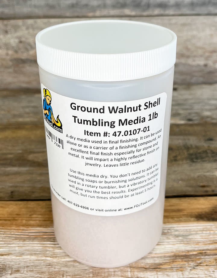 47.0107-01 = Ground Walnut Shell Tumbling Media (1lb)