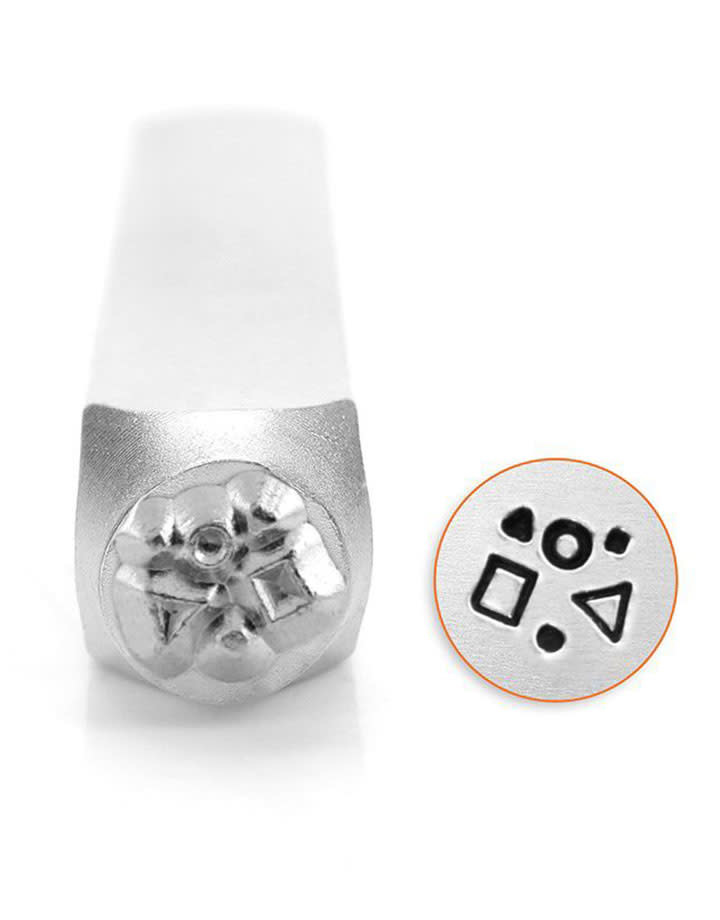 PN6556 = ImpressArt Design Stamp - Shapes Texture 6mm