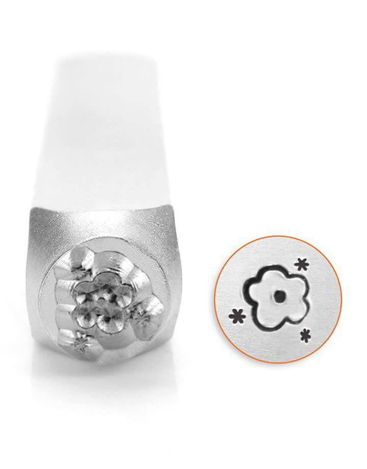 PN6552 = ImpressArt Design Stamp - Flower Texture 6mm