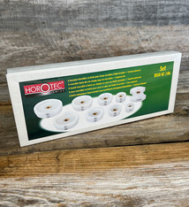 Horotec 59.7106 = Horotec Screw On Dies for Fitting Snap On Case Backs 9pc Set