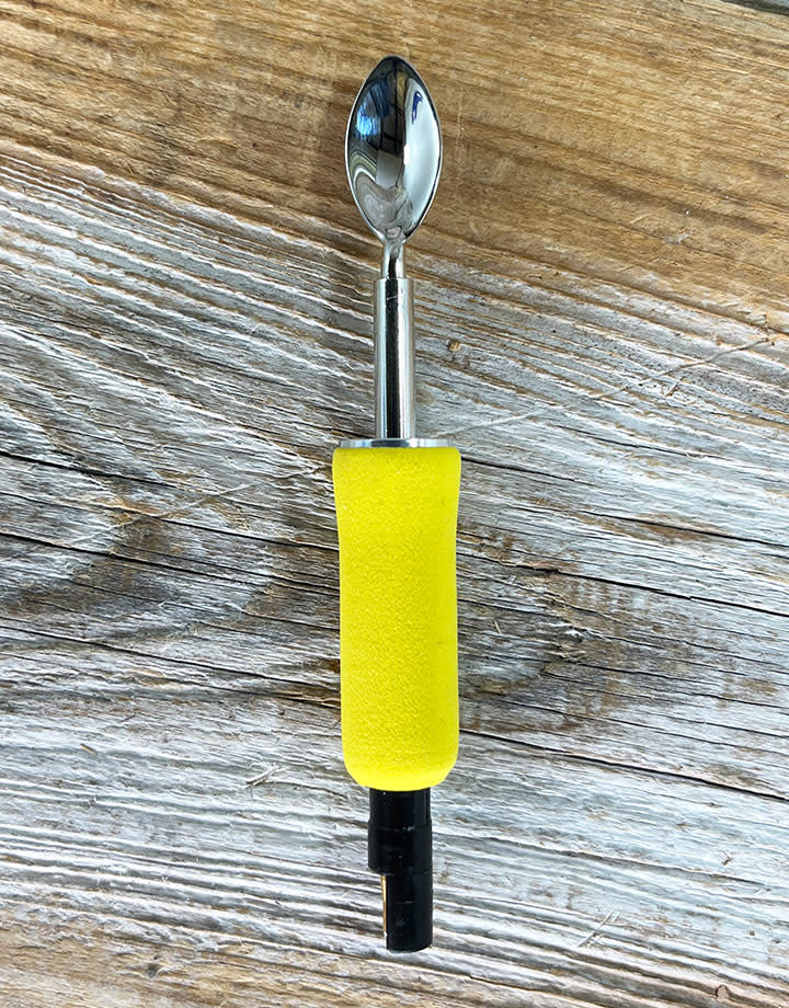 CA1399-10 = ULTRAWAXER 2 TIP - DENTURE SPOON YELLOW