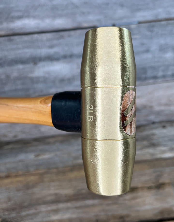 Brass Mallet With 2lb Head HA4554 