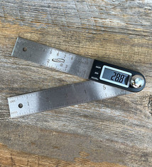 iGaging GA7006 = Digital Protractor 7" w/ Stainless Steel Scale Blade