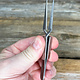 TW376 = Straight Cross Lock Fiber Grip Tweezers 4"